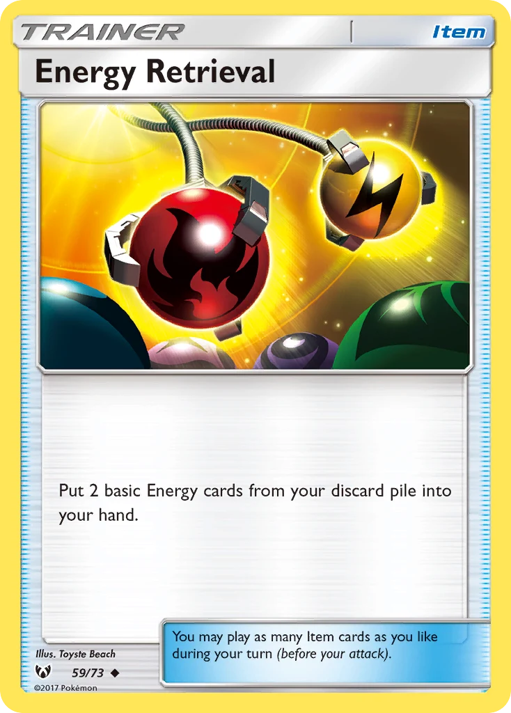 Energy Retrieval 59 — Shining Legends 59, Normal finish