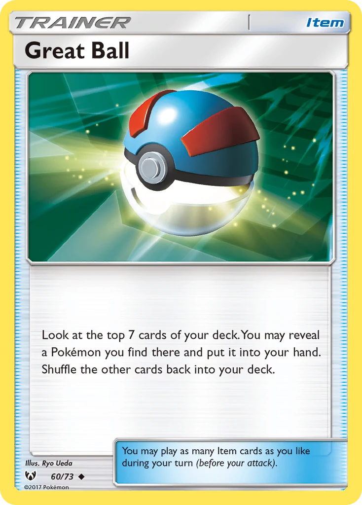 Great Ball 60 — Shining Legends 60, Normal finish