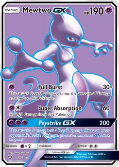 Mewtwo-GX 72 — Shining Legends