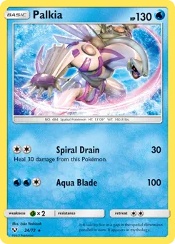 Palkia — Shining Legends #24