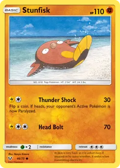 Stunfisk — Shining Legends #46