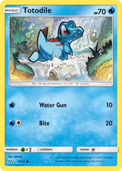 Totodile 18 — McDonald's Collection 2021