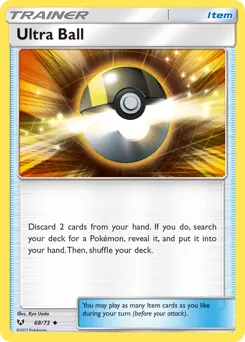Ultra Ball — Shining Legends 68a