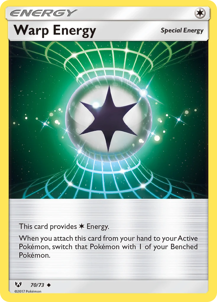 Warp Energy 70 — Shining Legends 70, Normal finish