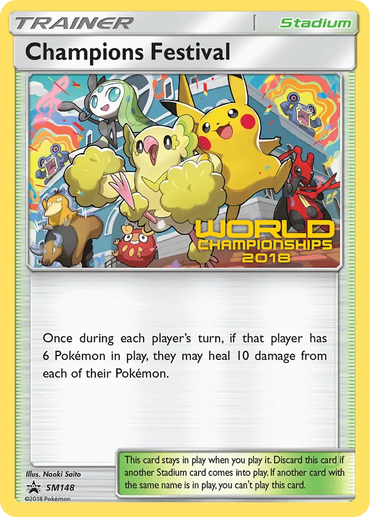Champions Festival SM148 — SM Black Star Promos SM148, Normal finish