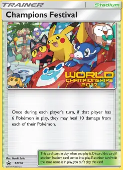 Champions Festival SM78 — SM Black Star Promos