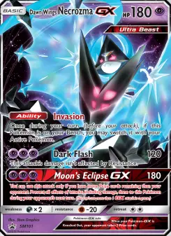 Dawn Wings Necrozma-GX — SM Black Star Promos #SM101
