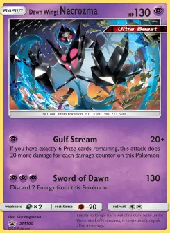 Dawn Wings Necrozma — SM Black Star Promos #SM106