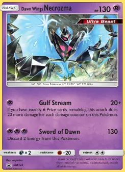 Dawn Wings Necrozma — SM Black Star Promos #SM123
