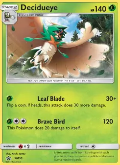 Decidueye SM55 — SM Black Star Promos