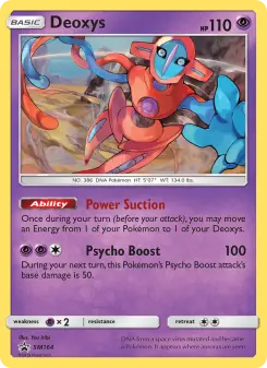 Deoxys — SM Black Star Promos #SM164