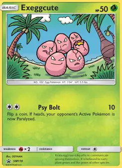 Exeggcute — SM Black Star Promos #SM119