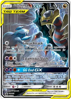 Garchomp & Giratina-GX SM193 — SM Black Star Promos