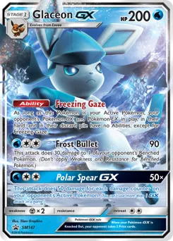 Glaceon-GX — SM Black Star Promos #SM147