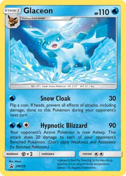 Glaceon — SM Black Star Promos #SM238