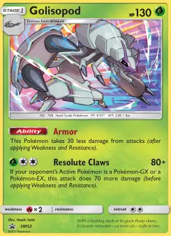 Golisopod SM52 — SM Black Star Promos
