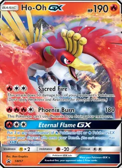 Ho-Oh-GX — SM Black Star Promos #SM57