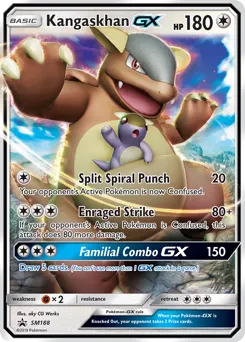 Kangaskhan-GX — SM Black Star Promos #SM188