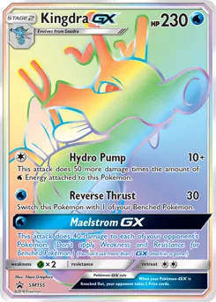 Kingdra-GX — SM Black Star Promos #SM155