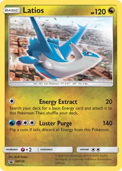 Latios — SM Black Star Promos #SM136