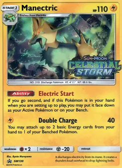 Manectric — SM Black Star Promos SM130