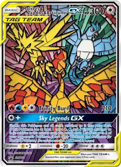 Moltres & Zapdos & Articuno-GX SM210 — SM Black Star Promos