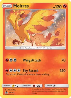 Moltres — SM Black Star Promos #SM143