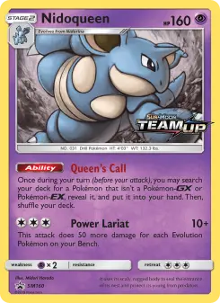 Nidoqueen SM160 — SM Black Star Promos