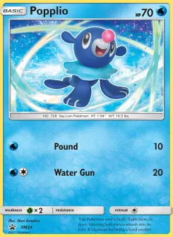 Popplio SM24 — SM Black Star Promos