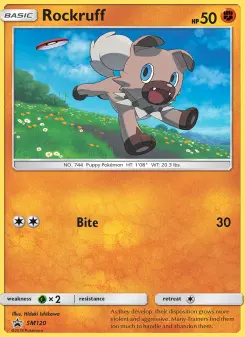 Rockruff — SM Black Star Promos SM120