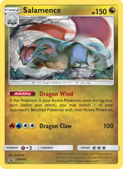 Salamence — SM Black Star Promos SM140