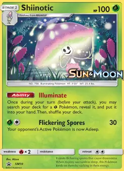 Shiinotic SM10 — SM Black Star Promos
