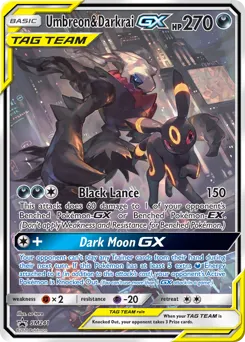 Umbreon & Darkrai-GX — SM Black Star Promos #SM241
