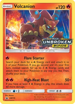Volcanion SM179 — SM Black Star Promos