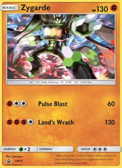 Zygarde — SM Black Star Promos #SM15