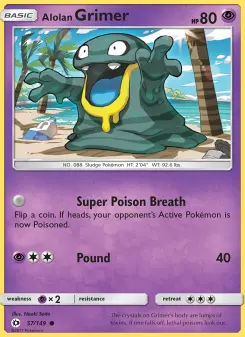Alolan Grimer — Sun & Moon #57
