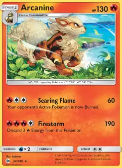 Arcanine — Sun & Moon #22
