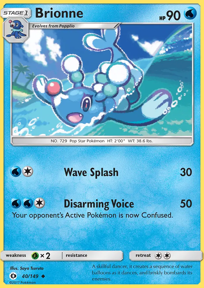Brionne 40 — Sun & Moon 40, Holofoil finish