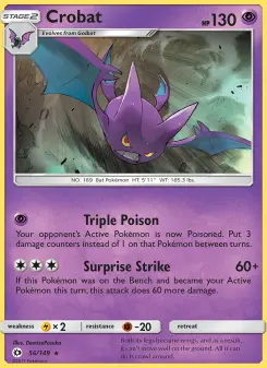 Crobat — Sun & Moon #56