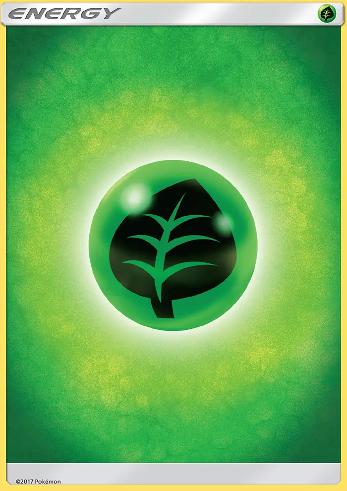 Grass Energy 164 card from Sun & Moon