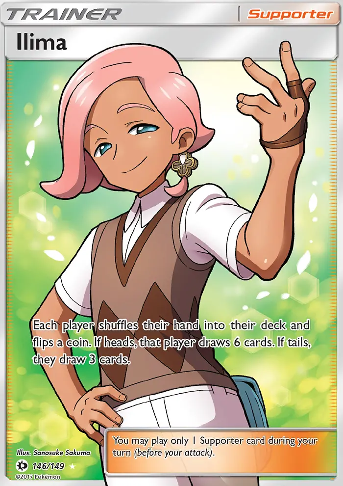 Ilima 146 card from Sun & Moon