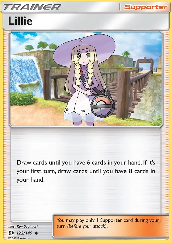 Lillie 122 — Sun & Moon 122, Normal finish
