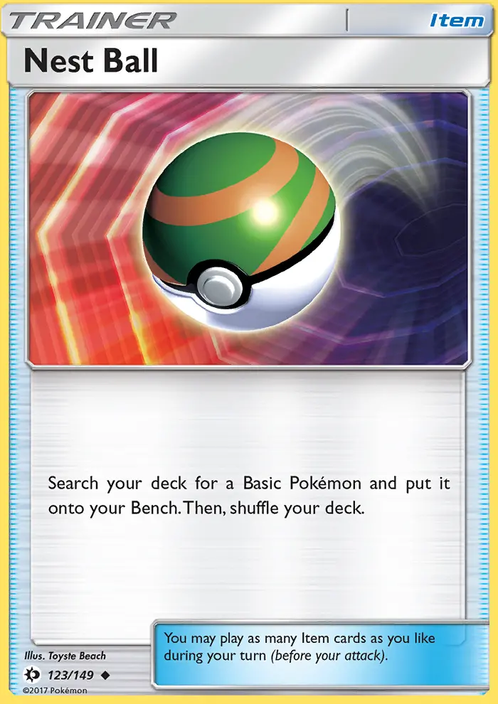 Nest Ball 123 — Sun & Moon 123, Reverse Holofoil finish