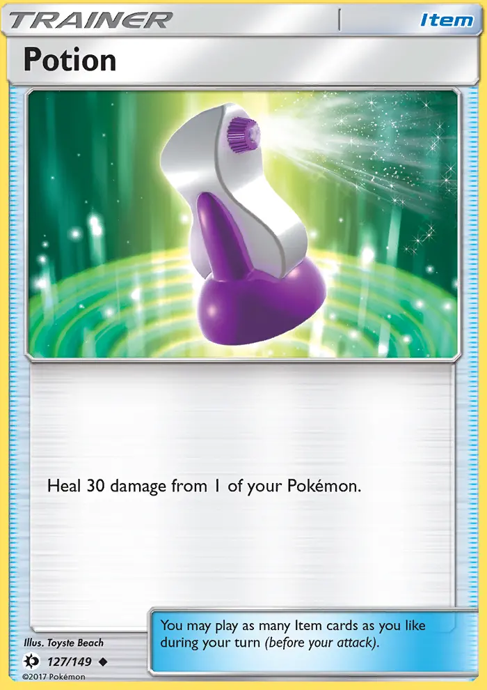 Potion 127 card from Sun & Moon