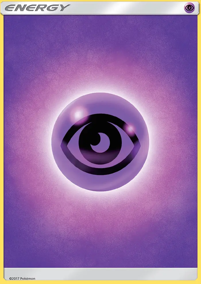 Psychic Energy 168 card from Sun & Moon