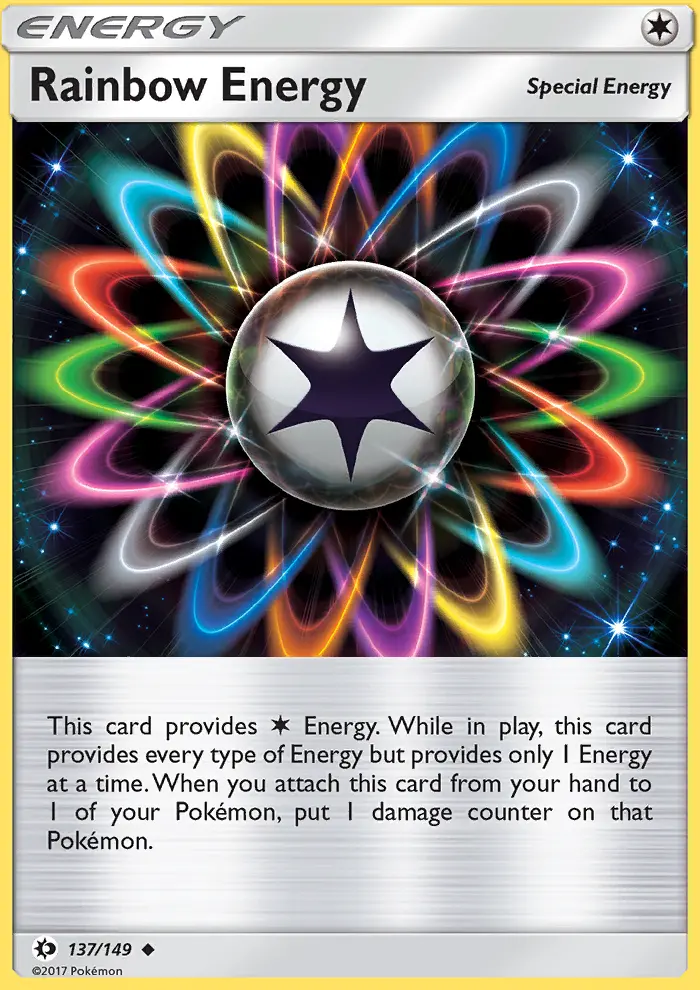 Rainbow Energy 137 — Sun & Moon 137, Normal finish