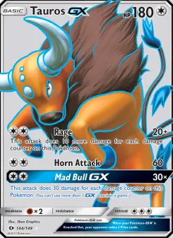 Tauros-GX 144 — Sun & Moon