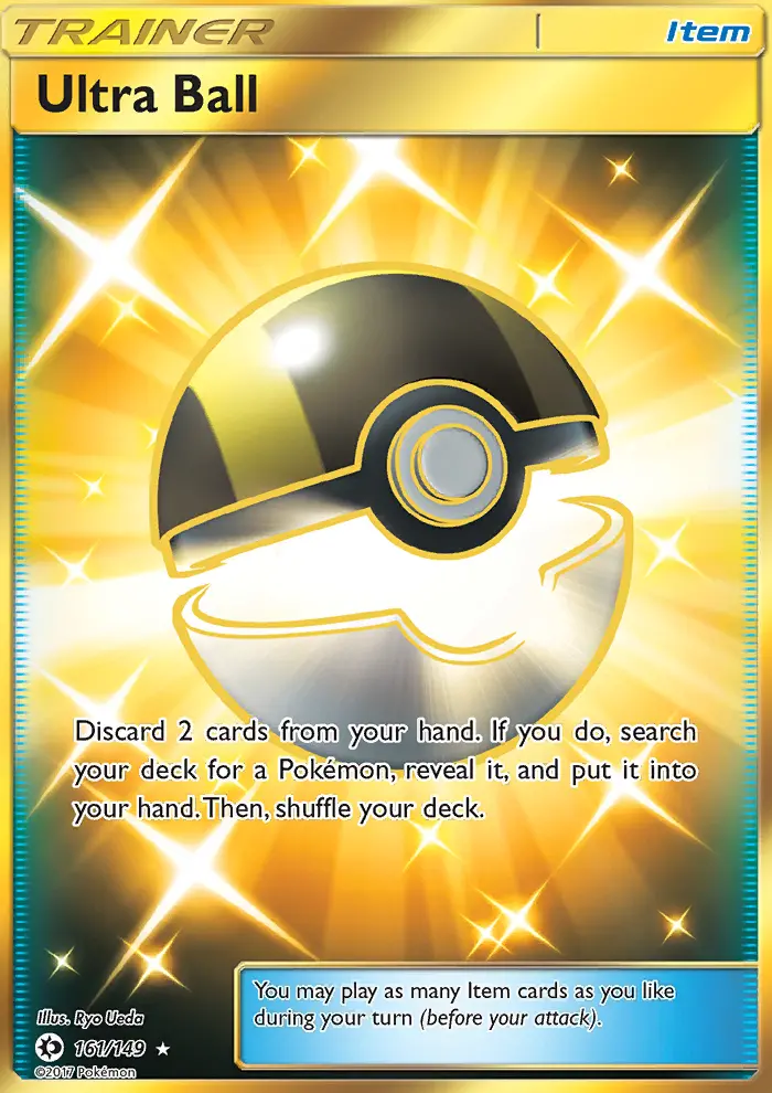 Ultra Ball 161 — Sun & Moon 161, Holofoil finish