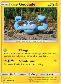 Alolan Geodude — Team Up #35