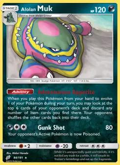 Alolan Muk — Team Up #84